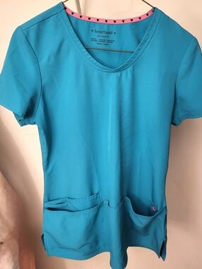 HeartSoul Teal Medical Scrub Top